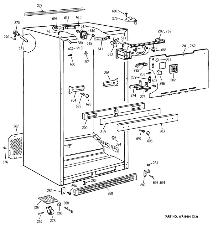 Diagram for CTG25GABURWW