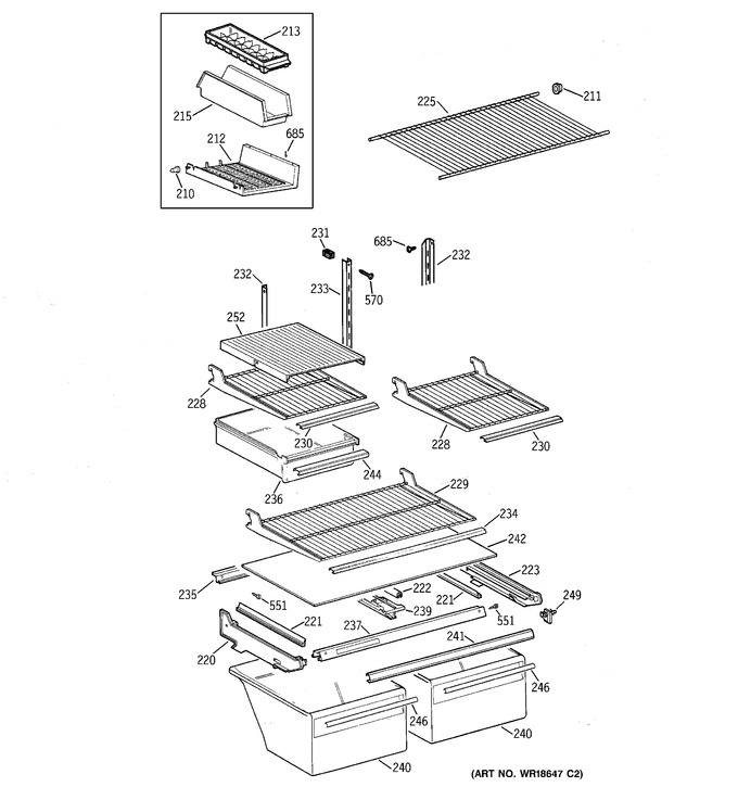 Diagram for TBG21DADARWW