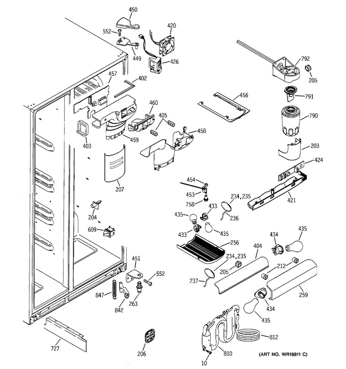 Diagram for ESS25LGMBWW