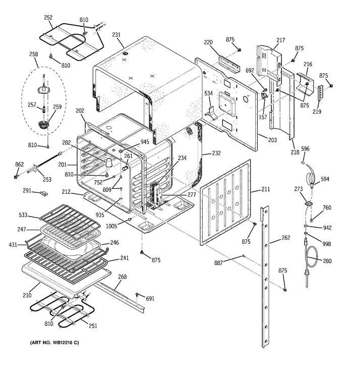 Diagram for ZEK957WD1WW
