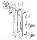 Diagram for 1 - Freezer Door