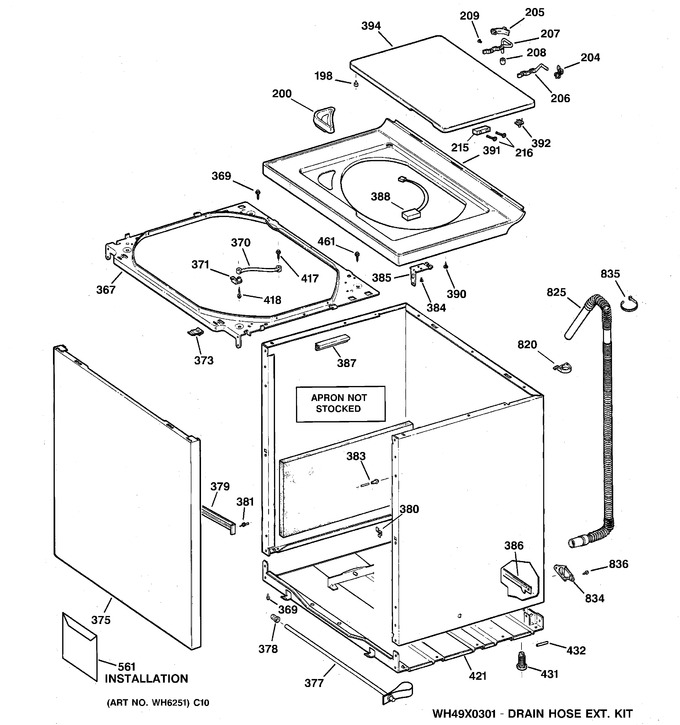 Diagram for WCSE3100A2WW