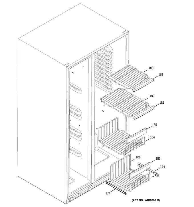 Diagram for GSS25LGMEBB