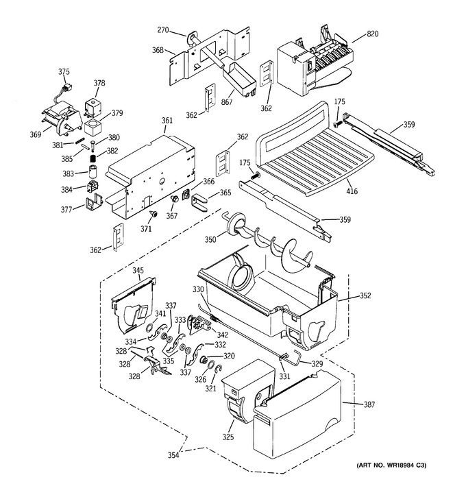 Diagram for GSS25RGMEBB