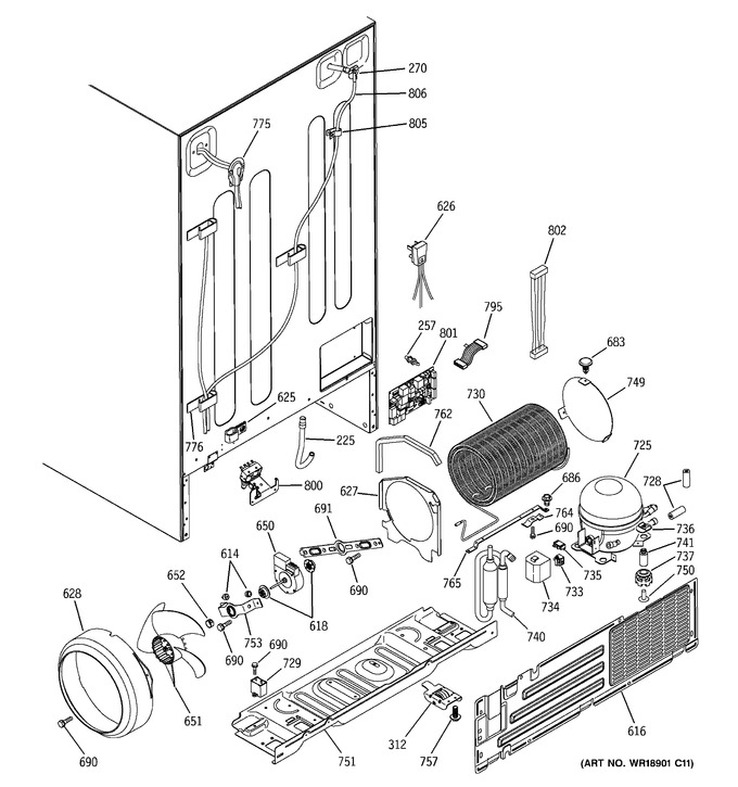 Diagram for GSS25TGMEBB