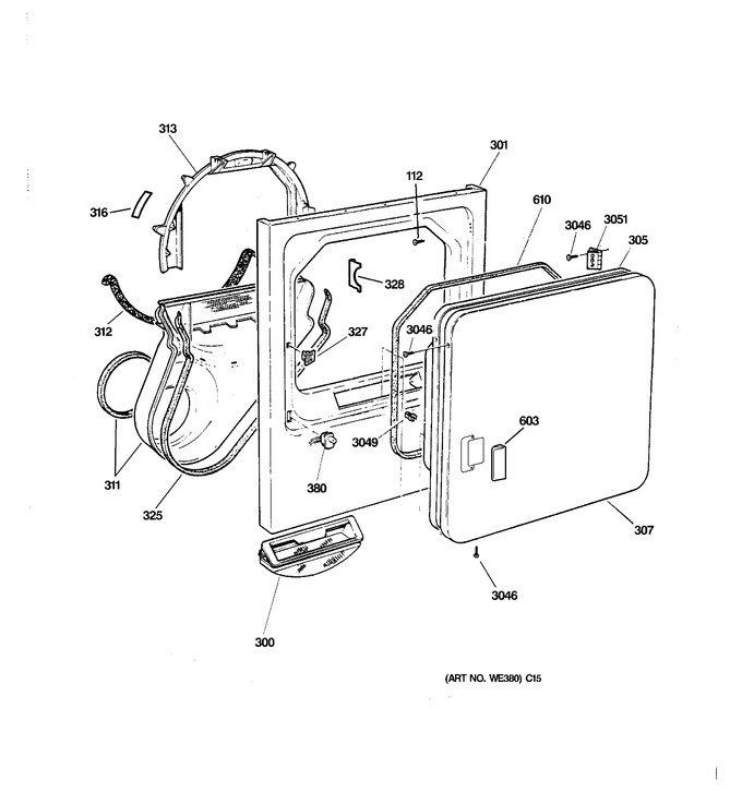Diagram for DHSR333EA0WB