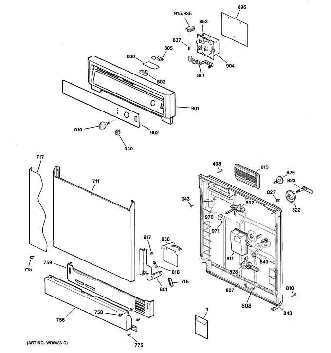Diagram for GSD1000G00WW