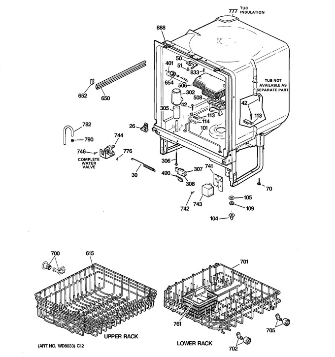 Diagram for GSD1000G00WW