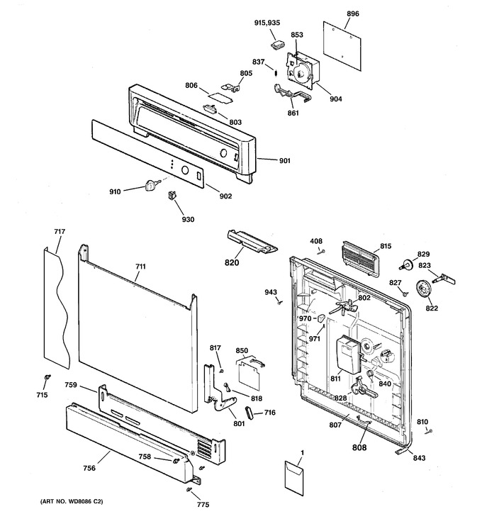 Diagram for GSD1100G00WW