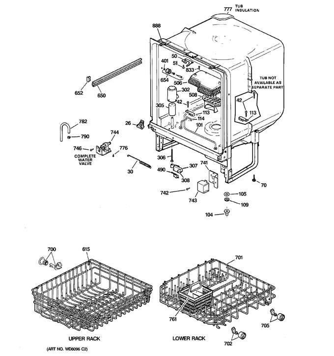 Diagram for GSD1900G00WH