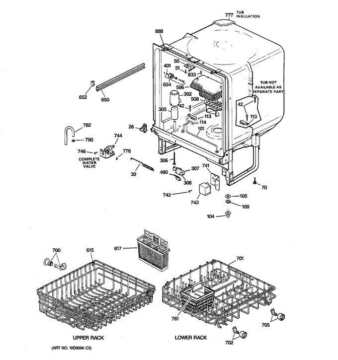Diagram for GSD2700G00BB
