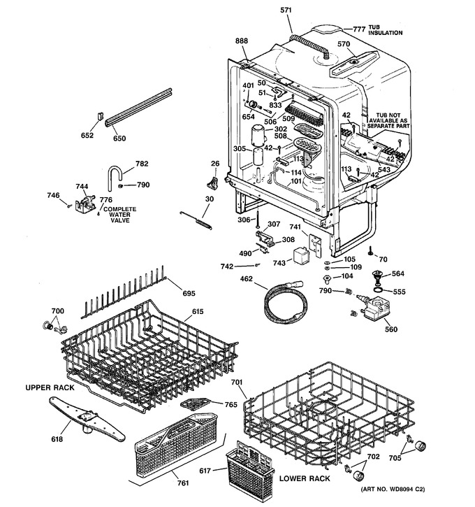 Diagram for GSD5300G00BB