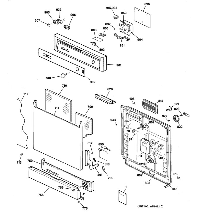 Diagram for GSM2100G00WW