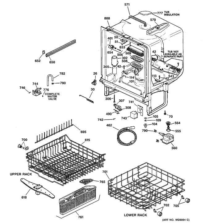 Diagram for GSD5200G00BB