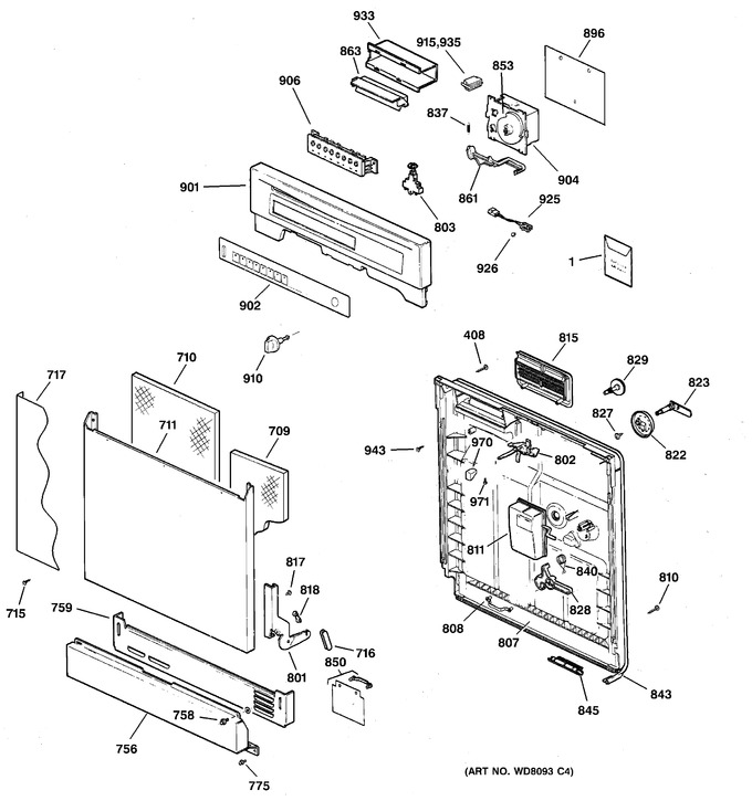 Diagram for GSD3500G00BB