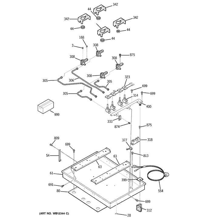 Diagram for JGP932SEC2SS
