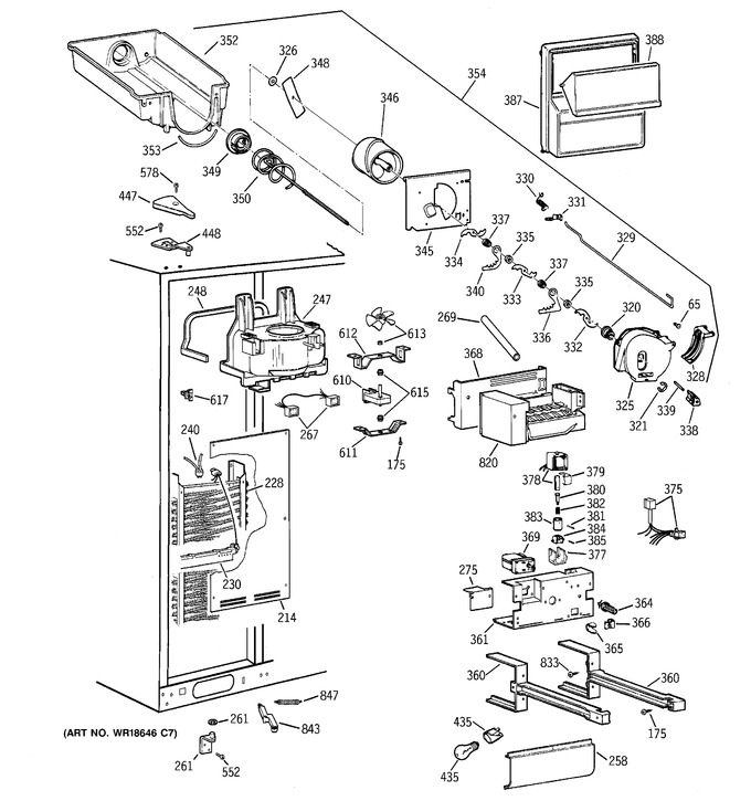 Diagram for TFX28PBDAWW