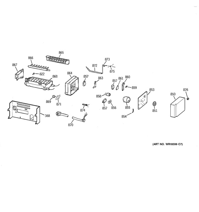 Diagram for TFX28PBDAAA