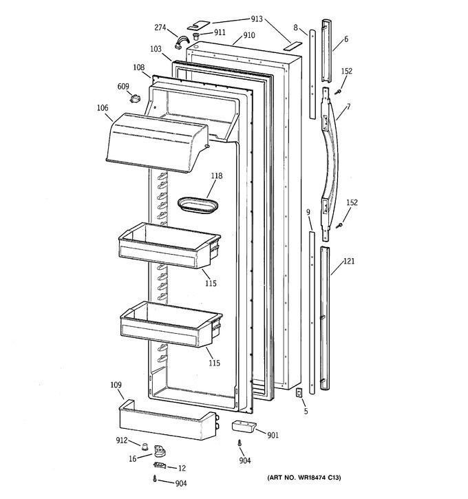 Diagram for TFX28PPDACC