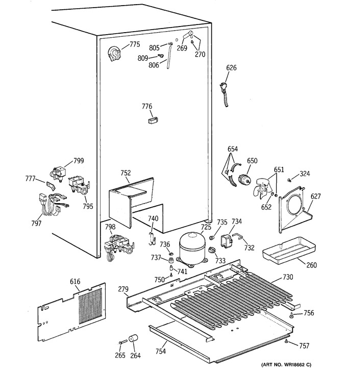 Diagram for TFX28PPDACC