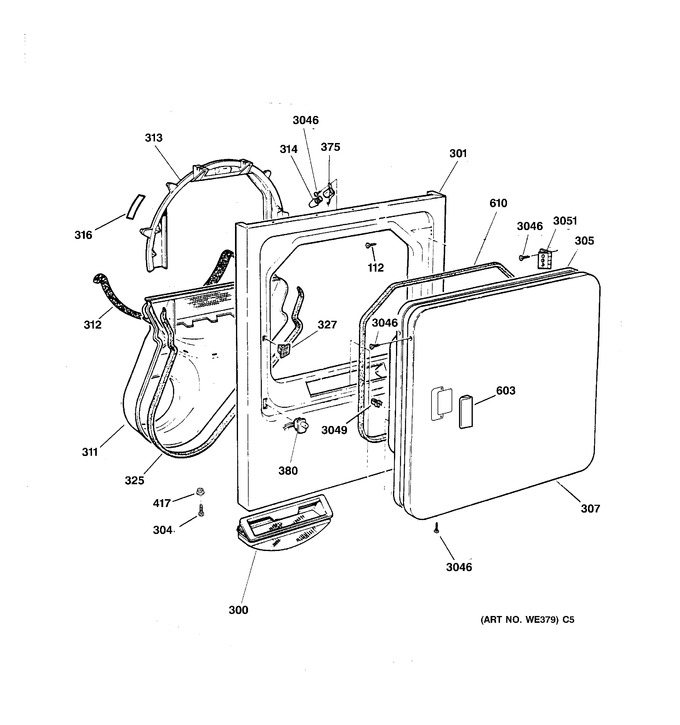 Diagram for DPSR473GV0WW