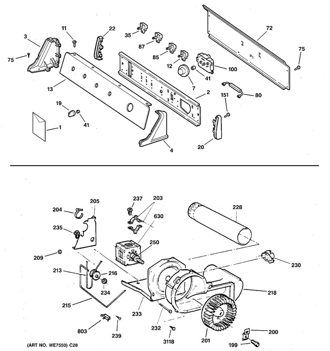 Diagram for BWXR473ET5WW