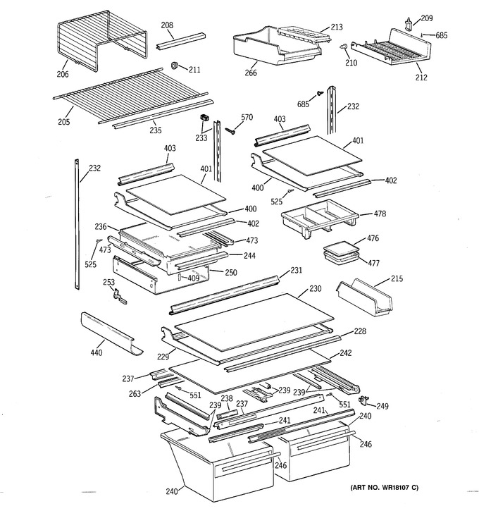 Diagram for TBE25PASHRWW