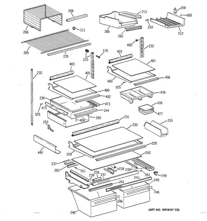 Diagram for TBE25PASLRWW