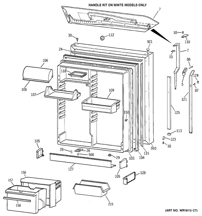 Diagram for TBT25PAXBRWW