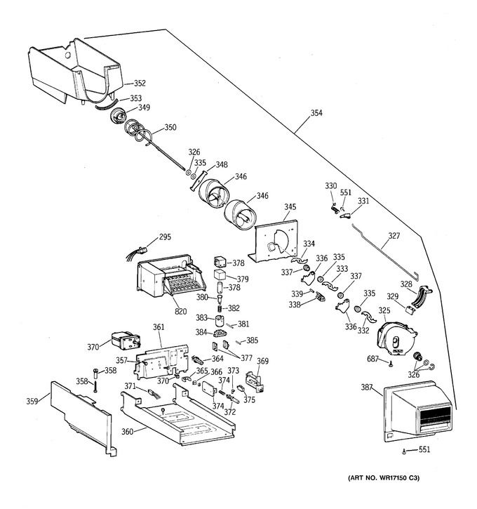 Diagram for TBX25PCSLRBB