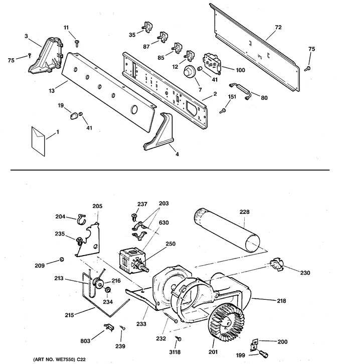 Diagram for DPSR473EV0WW