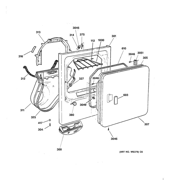 Diagram for DCSR473GT6WW
