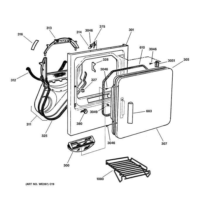 Diagram for DPSF495GW0AA
