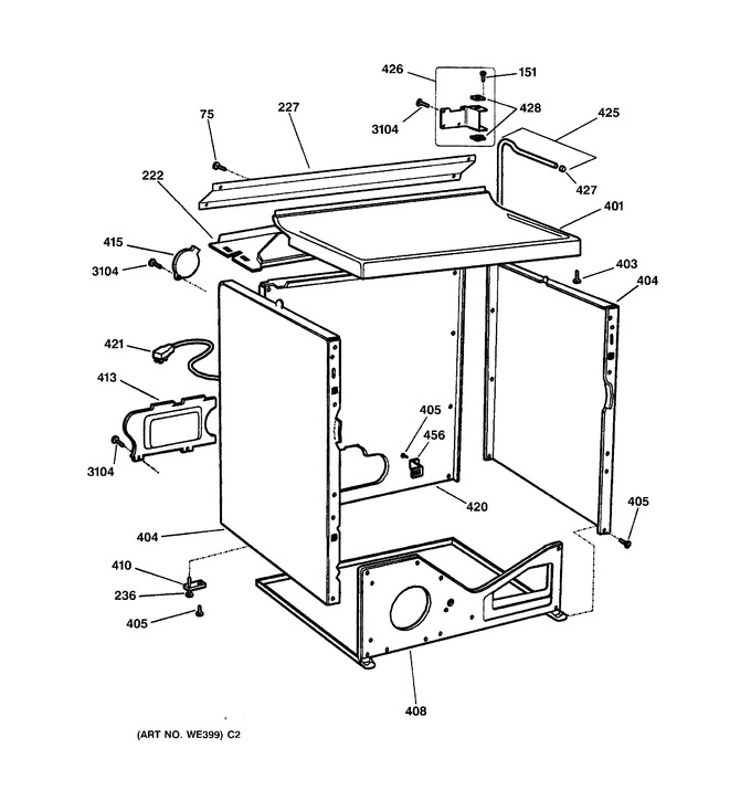Diagram for DPSF495GW0AA