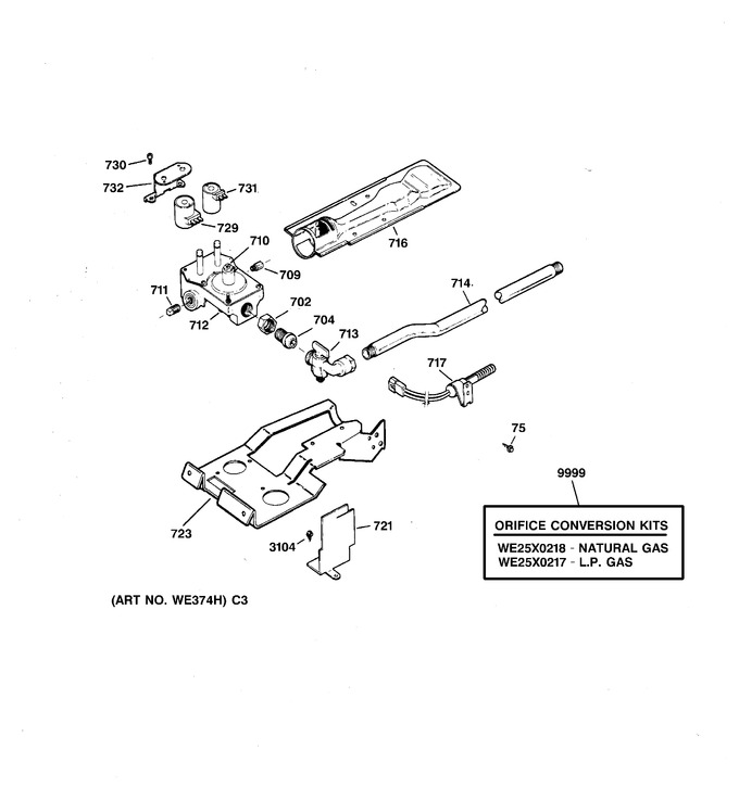 Diagram for DPSF495GW0AA