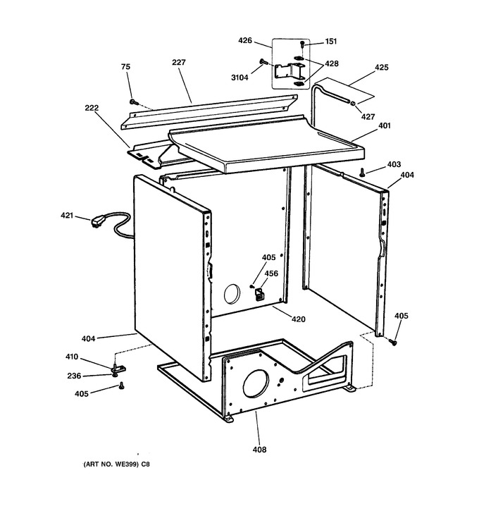 Diagram for DPSF495GW1AA