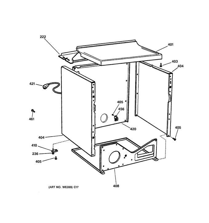 Diagram for DPSR405GA2AA