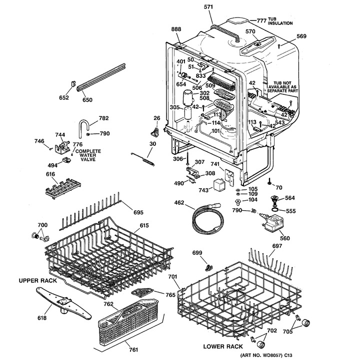 Diagram for GSD5122F03BB