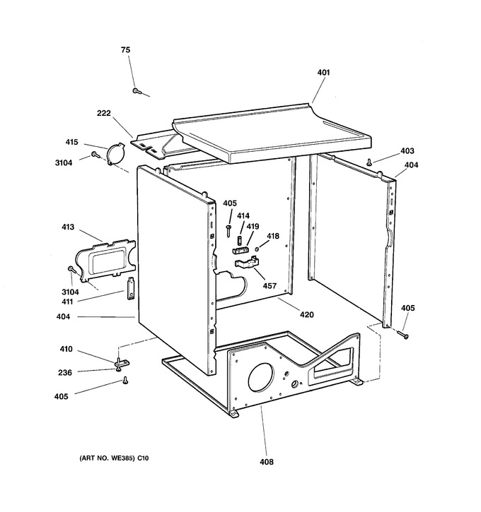Diagram for DPXQ473ET5AA