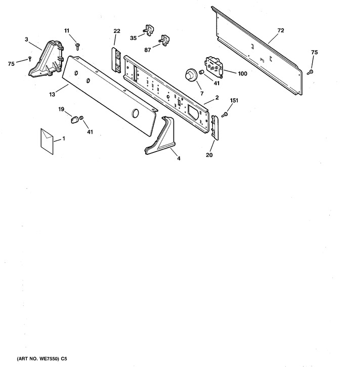 Diagram for DBXR453GT5WB
