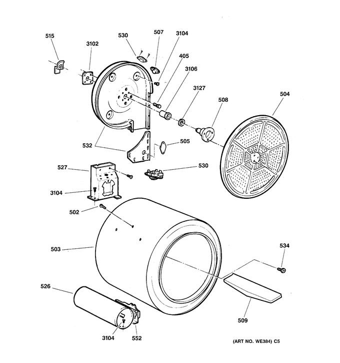Diagram for DDSR475GT5WW