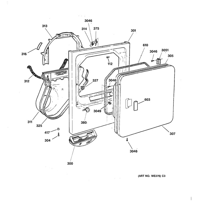 Diagram for DPXQ473GT5WW