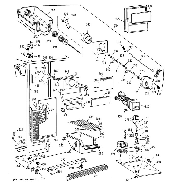 Diagram for CST25GRBGAA