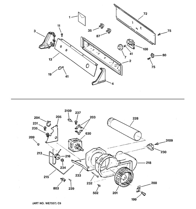 Diagram for NBXR463EB0WW