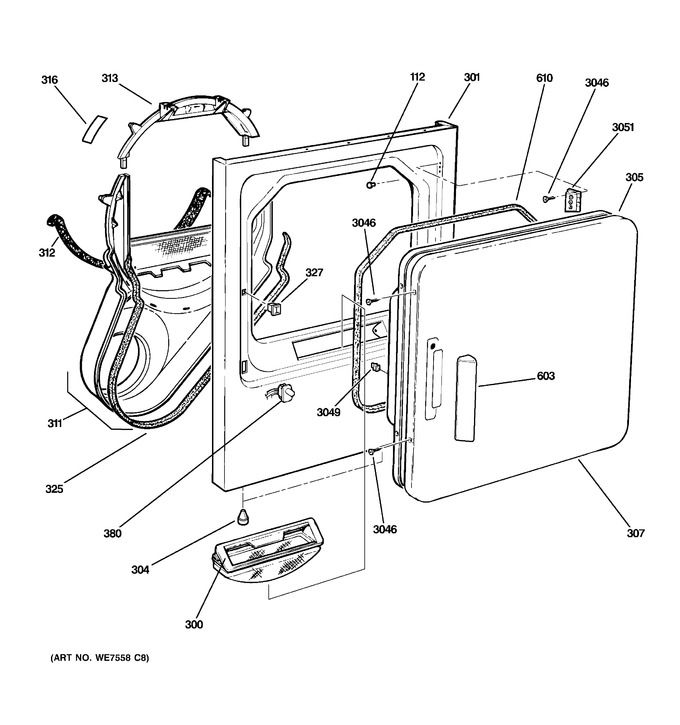 Diagram for NBXR463GB0WW