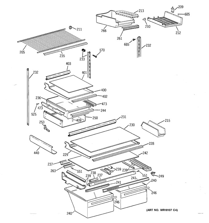 Diagram for TBC19PASPRWW