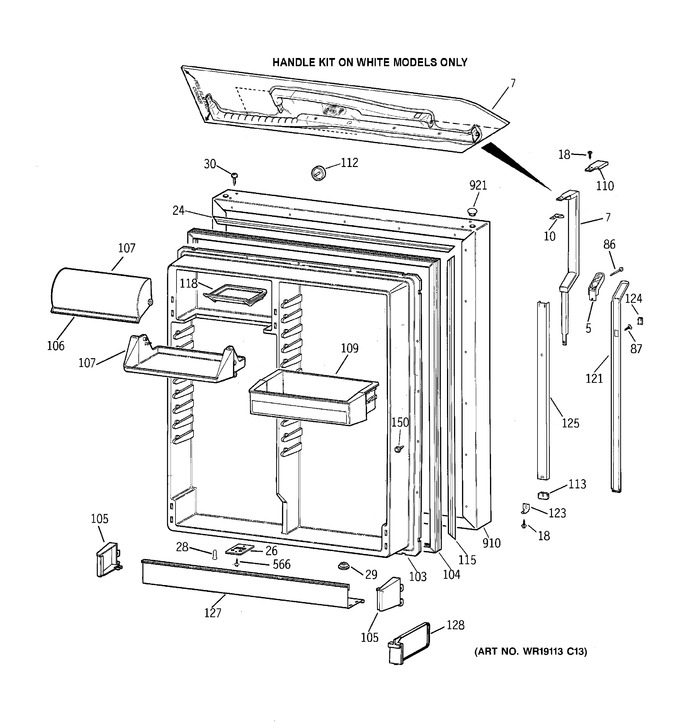 Diagram for TBE19PASSRWW