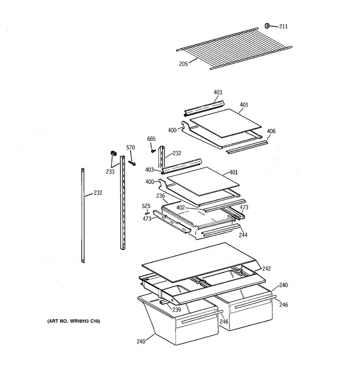 Diagram for TBX18CIXJRAA