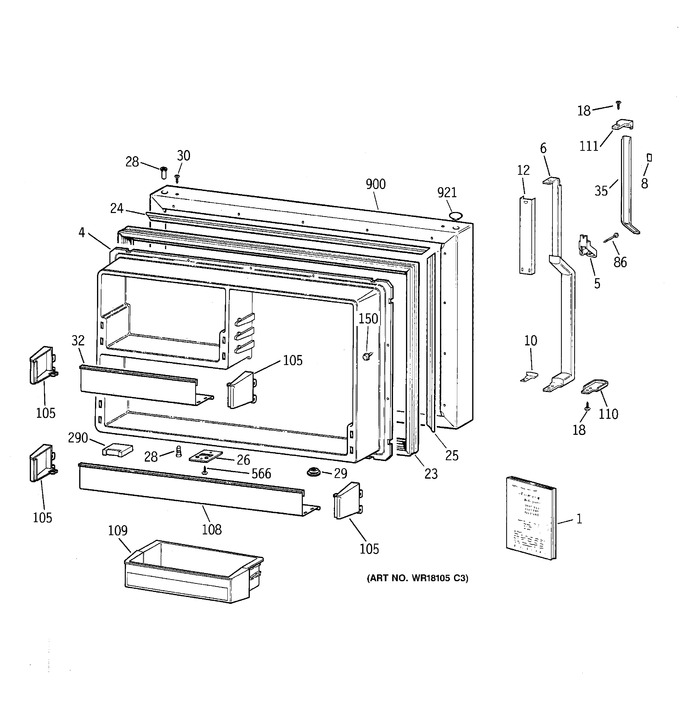 Diagram for TBT25PAXKRWW