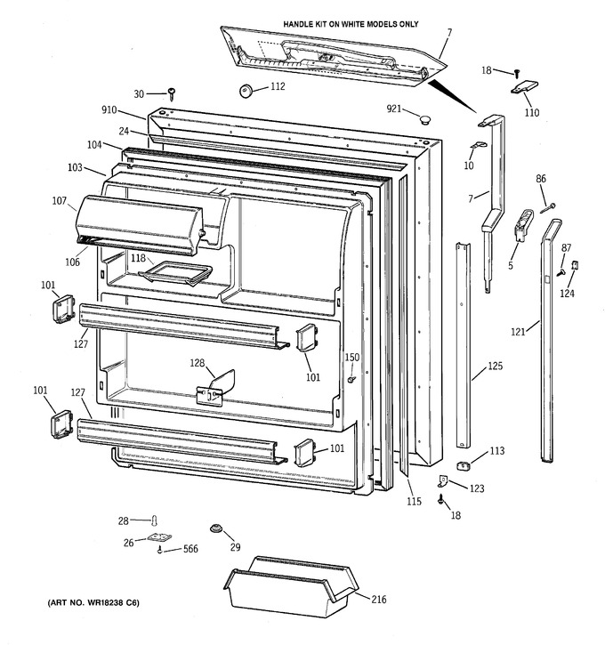 Diagram for TBX18CIXPRWW